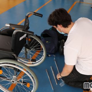 adaptador para sillas de ruedas manuales