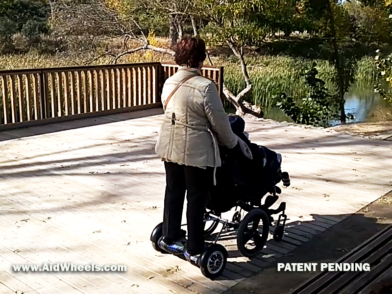 hoverpusher wheelchair seniors