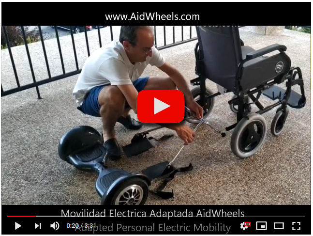 motor asistente silla de ruedas