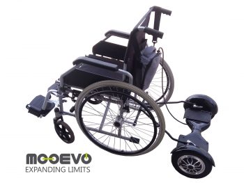 AidWheels by Mooevo HoverPusher para Silla de ruedas paralisis cerebral Swifty Sunrise Medical