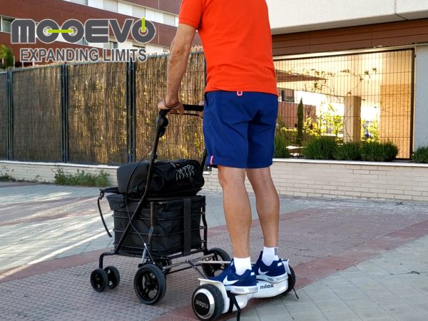 Mooevo Kit Adaptador Hoverboard a Carrito de la Compra