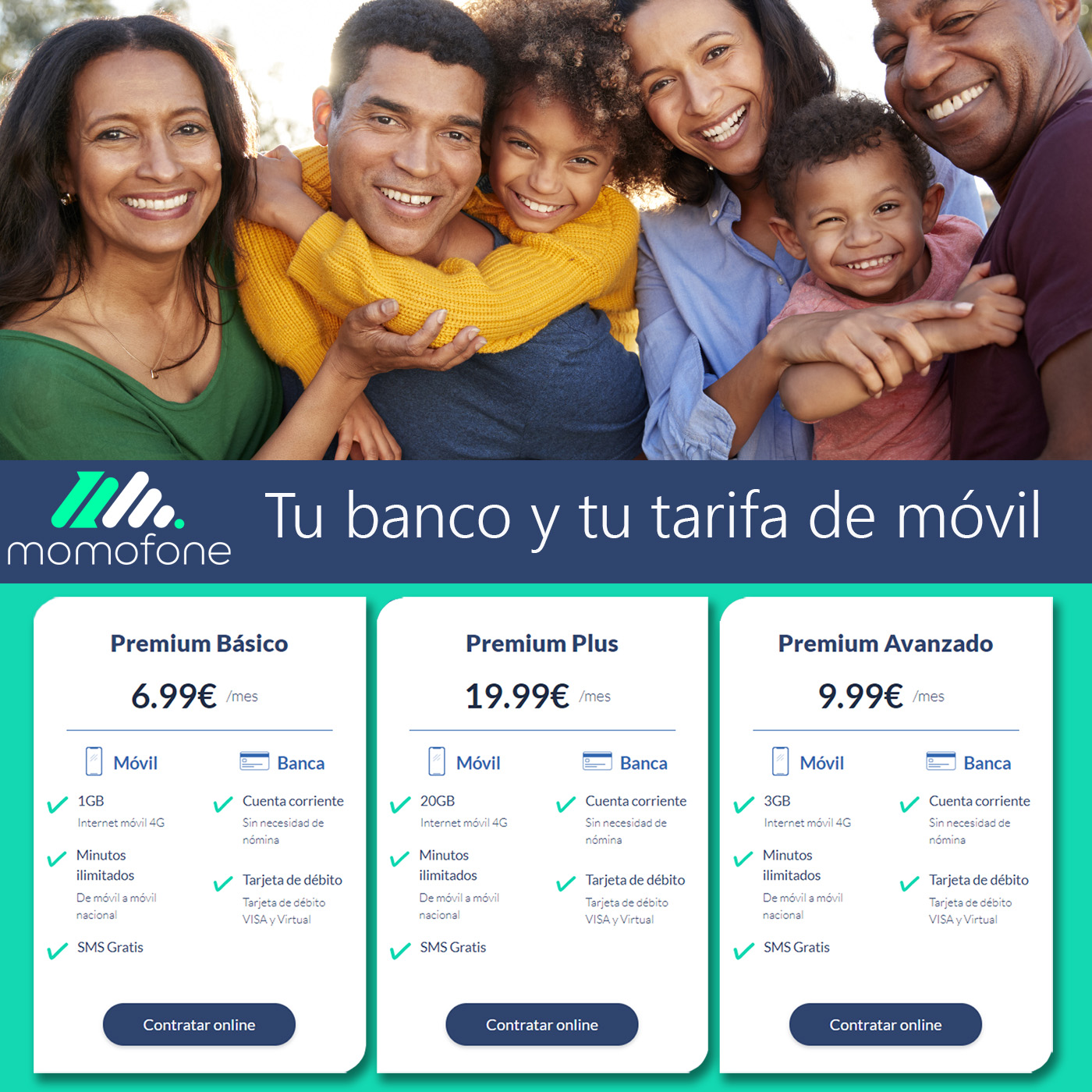 Ver cuenta bancaria para extranjeros en España y telefonia