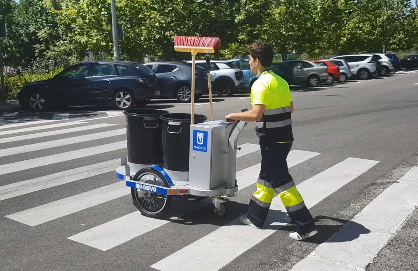 Ver tu carro de recogida de residuos urbanos de Madrid
