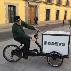 cargo bike electrica para repartidores