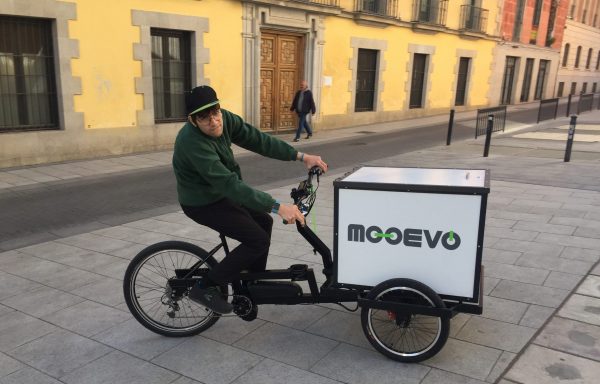cargo bike electrica para repartidores