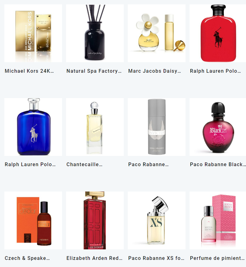 Perfumes más famosos de diseñadores