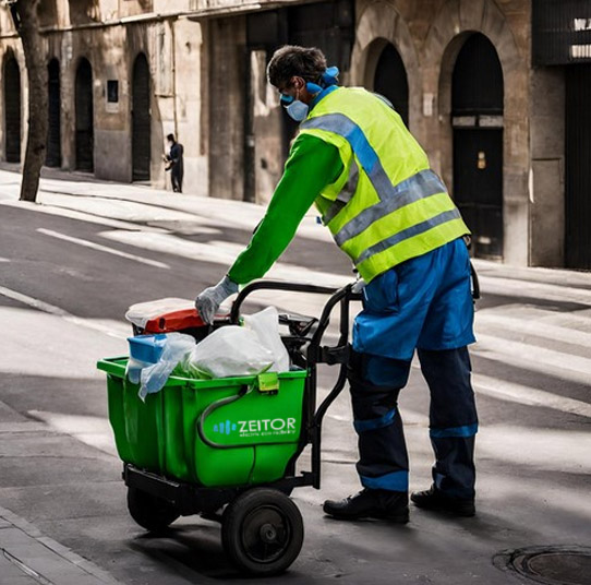 carrito electrico limpieza alcantarillas barrendero barcelona zeitor