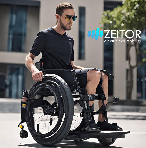 silla ruedas hoverboard Zeitor