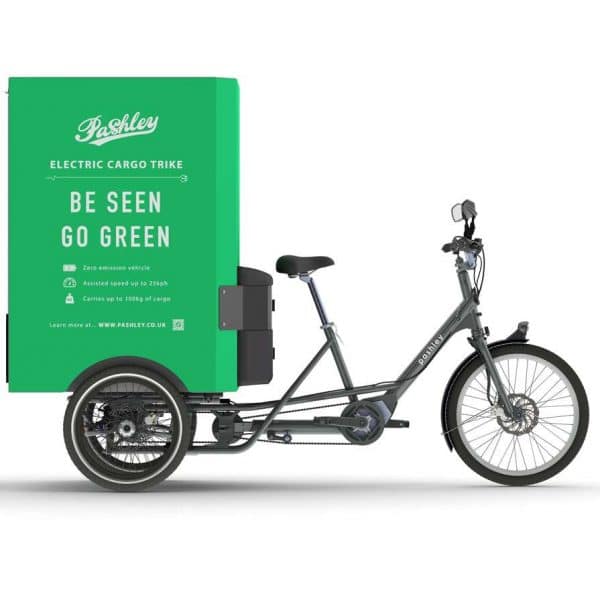 Bicicleta electrica de carga basculante ALECS Pashley