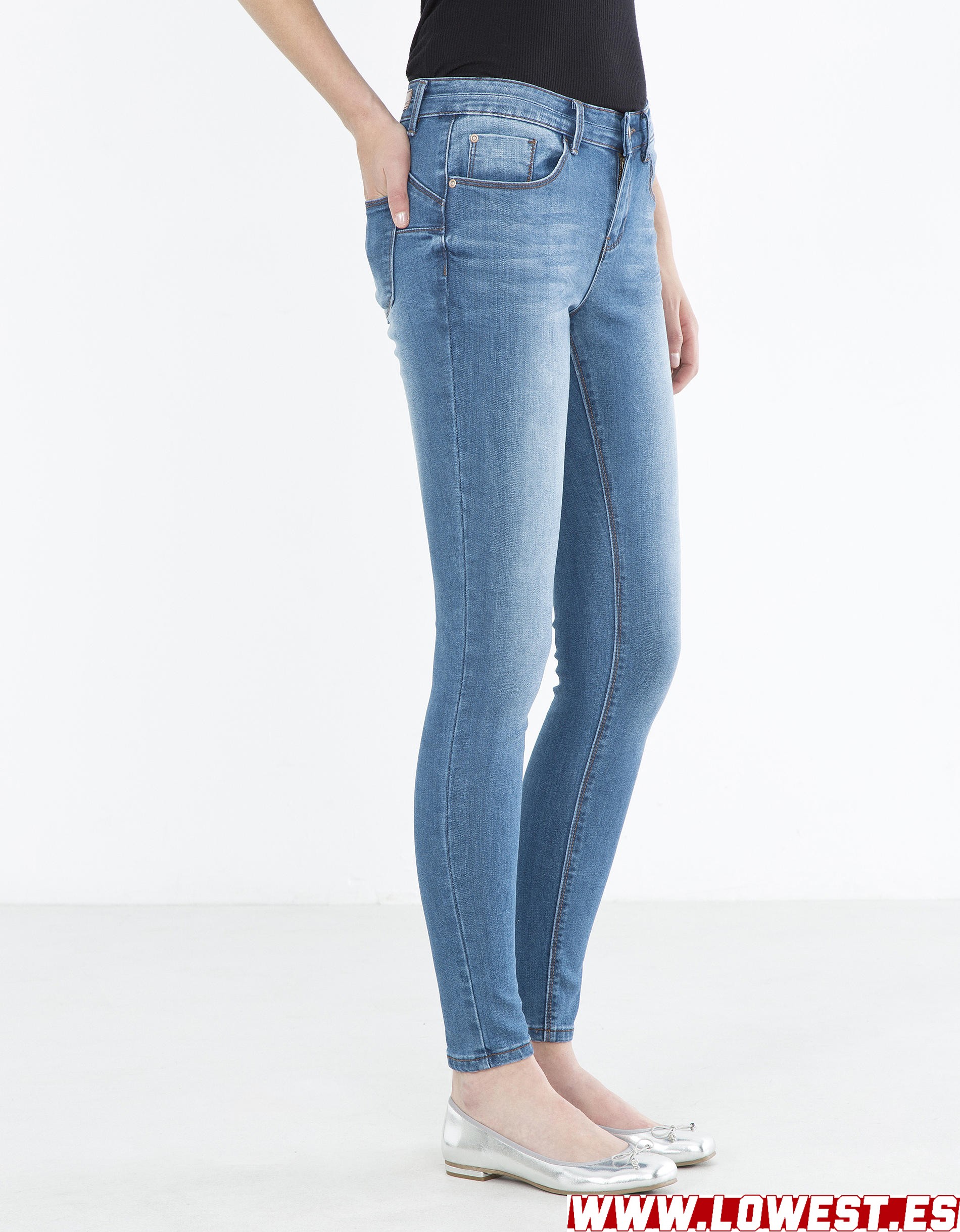 moda joven mujer jeans vaqueros vintage 2019 2020